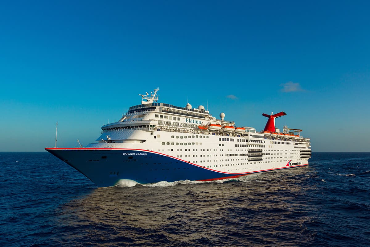 6 daagse Noord-Amerika cruise met de Carnival Elation