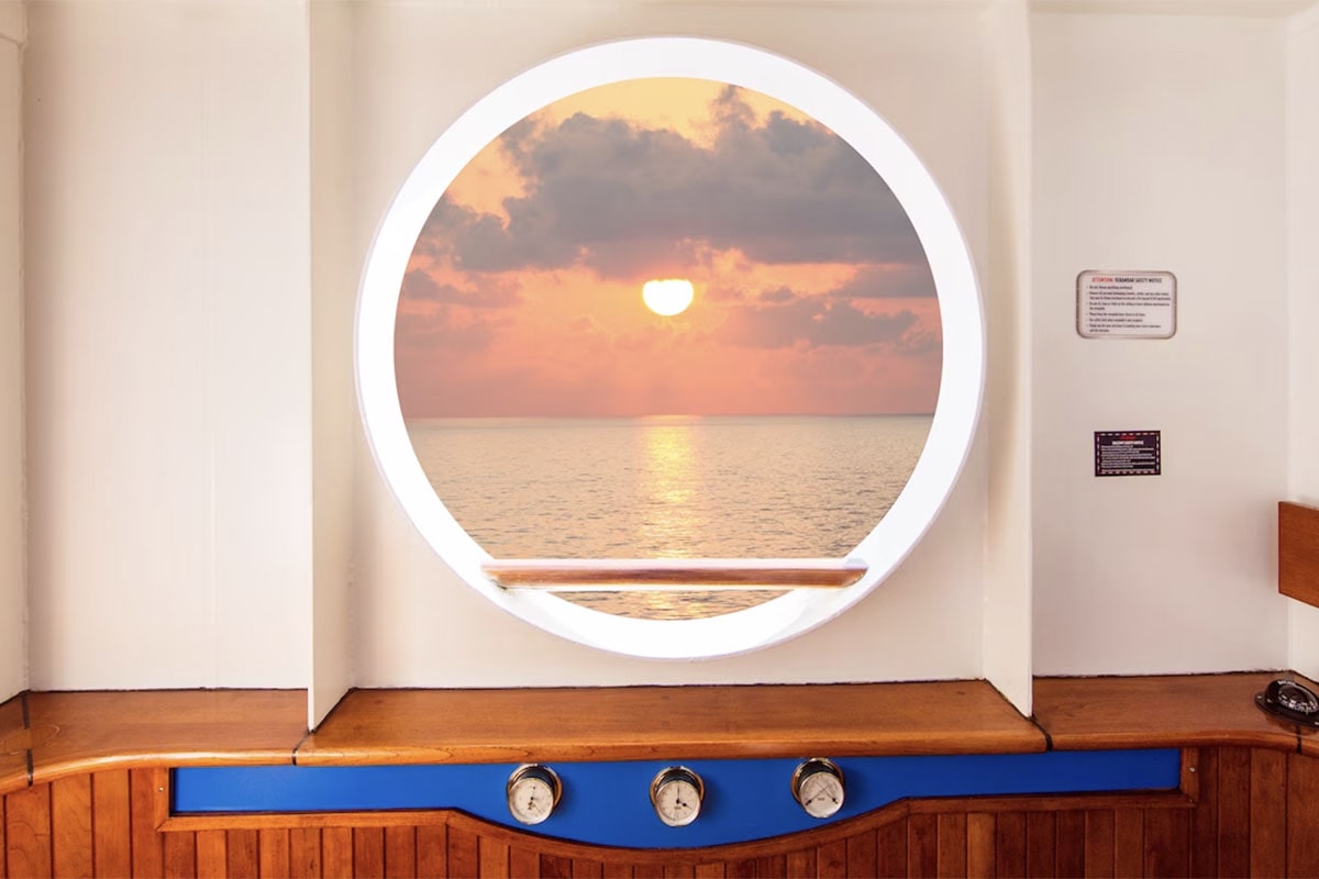 Afbeelding Deluxe Balkonhut met belemmerd zicht