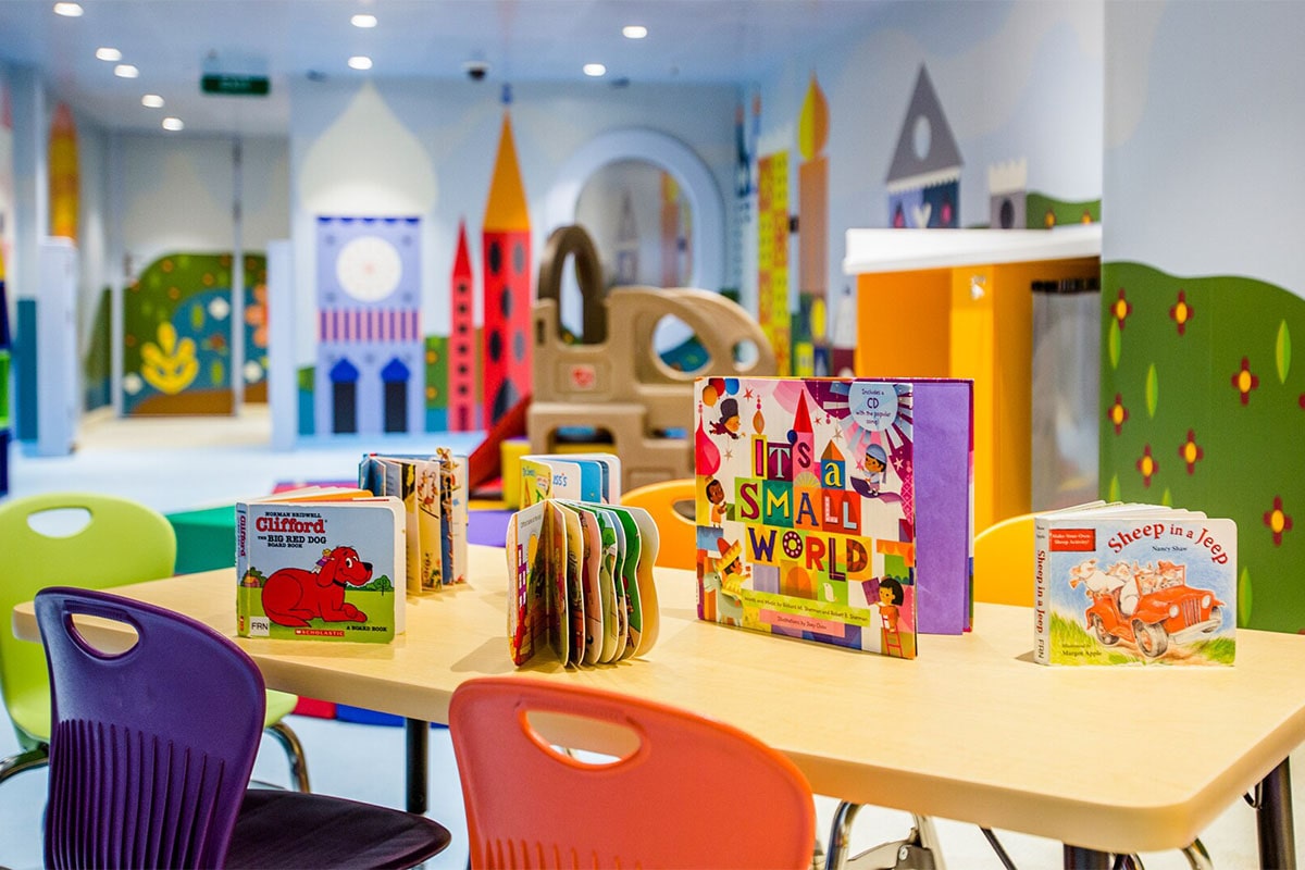 Image “it’s a small world” nursery!