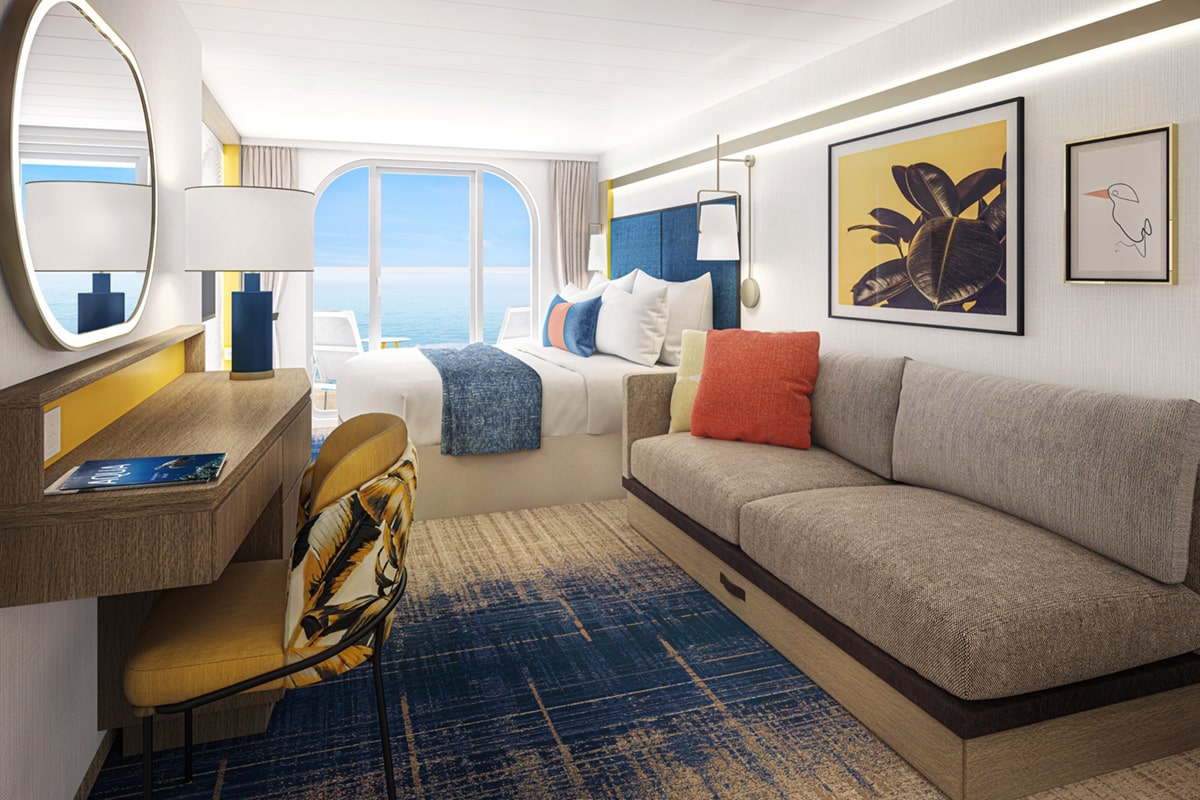 Afbeelding Balkonhut met ruim balkon (zeezicht)