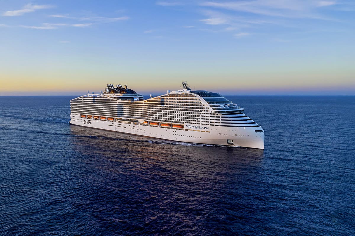 3 daagse Middellandse Zee cruise met de MSC World Asia