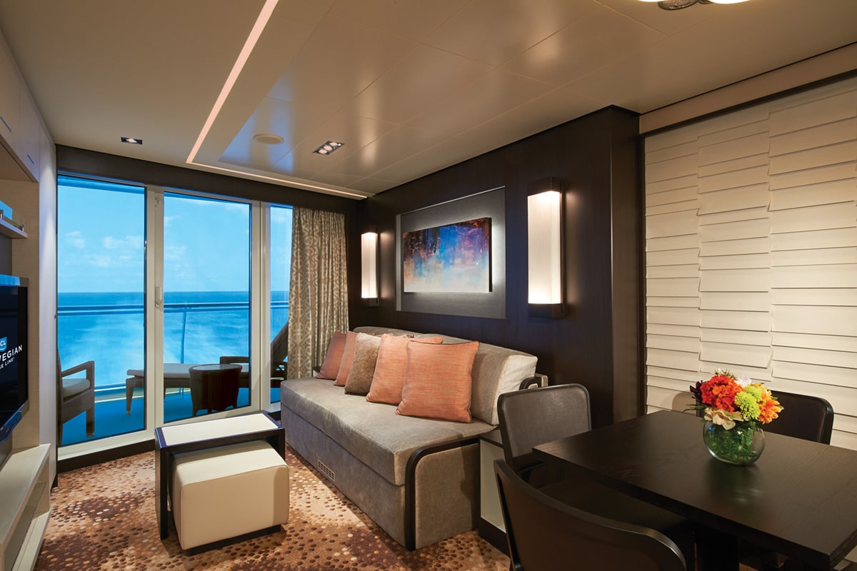Afbeelding The Haven Penthouse Suite achterkant schip met 1 slaapkamer