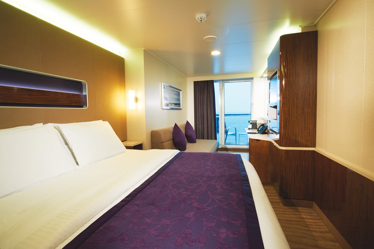 Afbeelding Club Balcony Suite (achterkant schip)