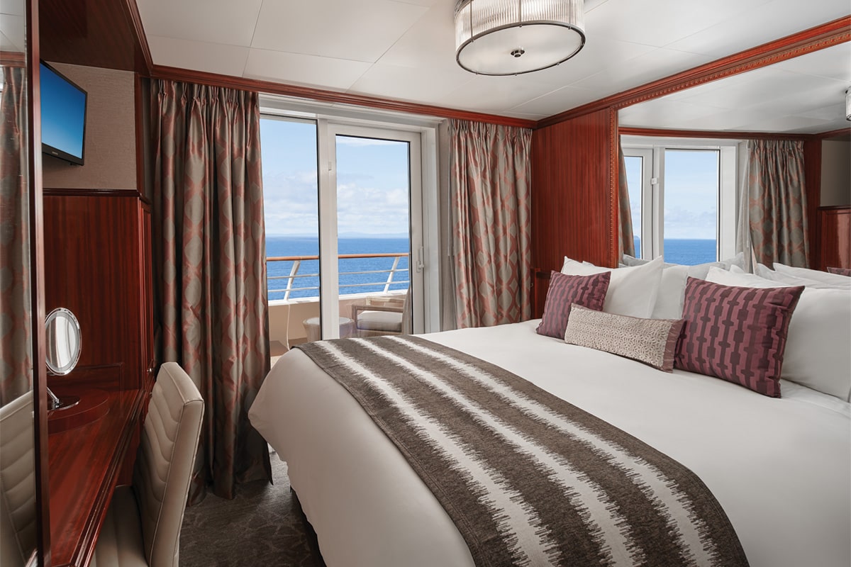 Afbeelding Penthouse Suite achterkant schip met 2 slaapkamer
